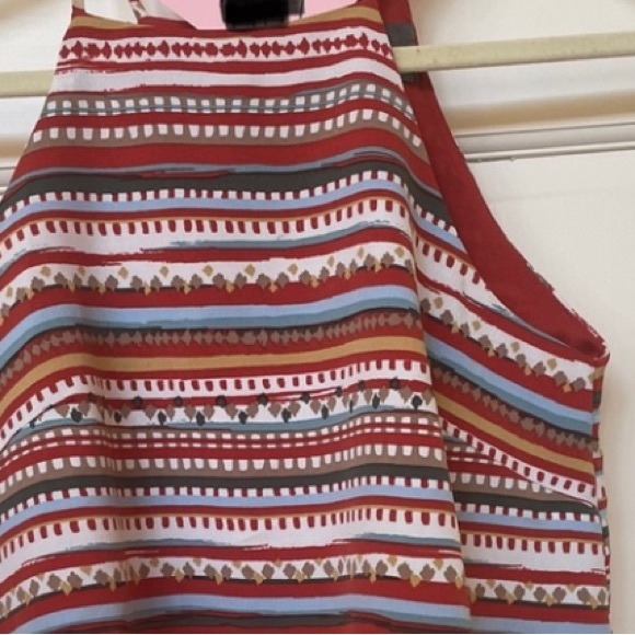 Sunday in Brooklyn for Anthropologie patterned stripes Tank with tassels - Picture 4 of 5